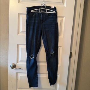Banana Republic Dark Blue Skinny Jeans